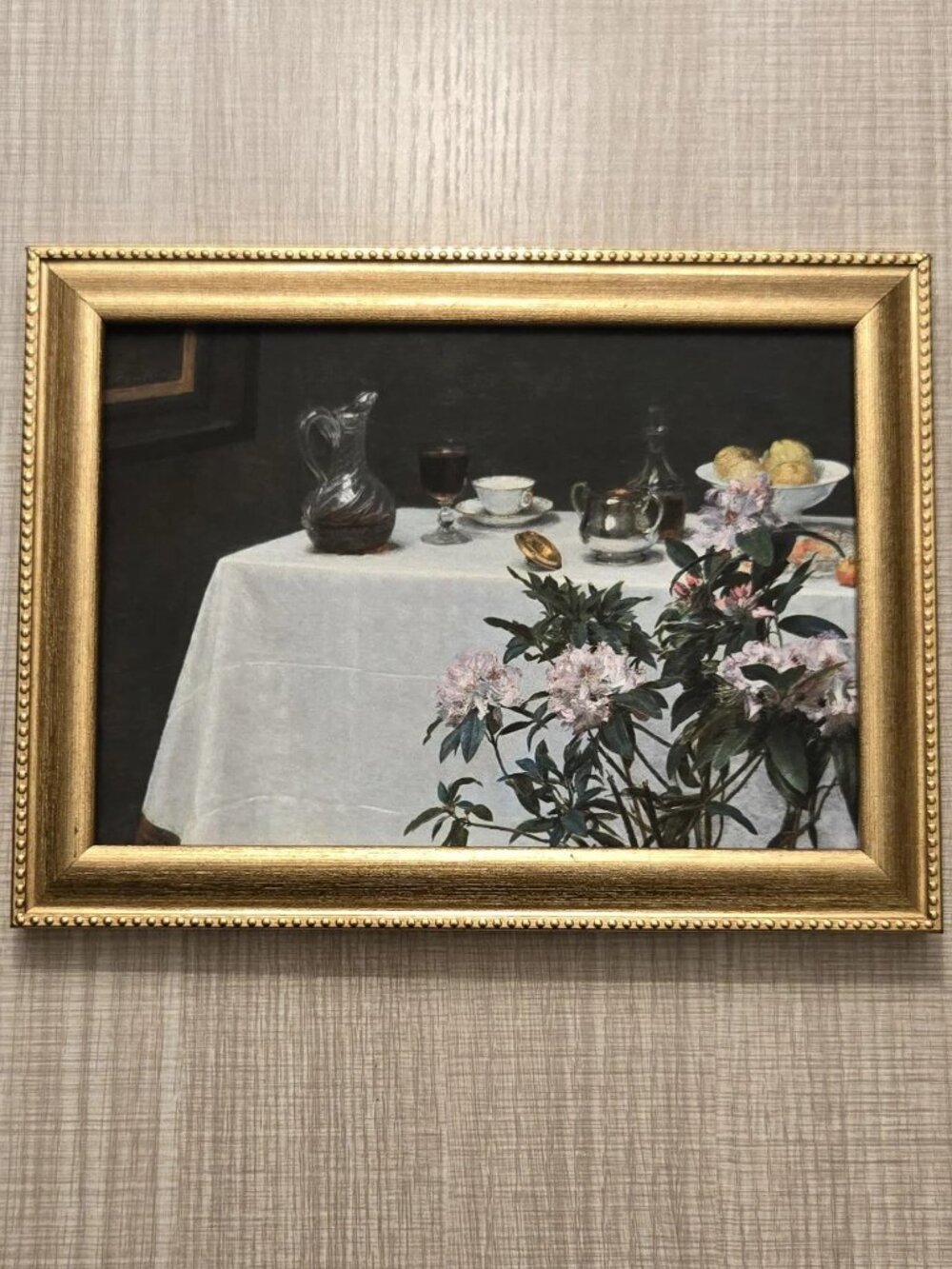 Henri Fantin-Latour "Still Life: Corner of a Table" Art Reproduction Print